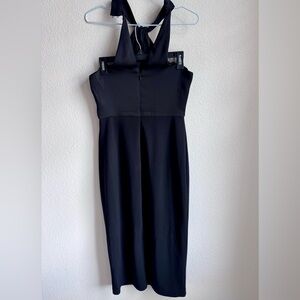 Express Black Strapless Dress
